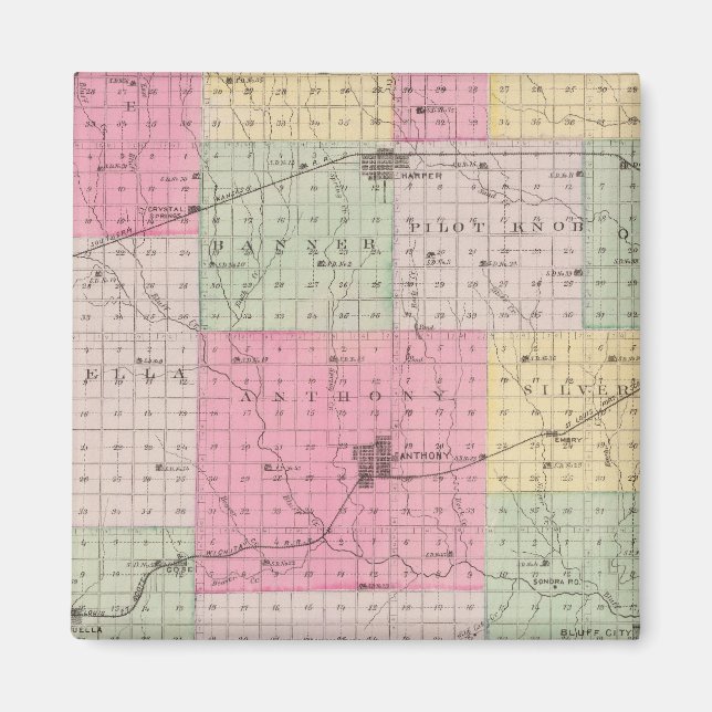 Harper County, Kansas Magnet (Front)