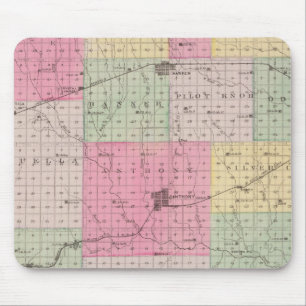 Harper County, Kansas Mouse Mat