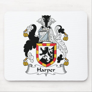 Harper Family Crest Mouse Mat