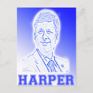 Harper Logo Postcard