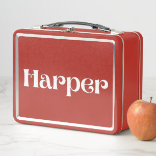 Harper Metal Lunch Box