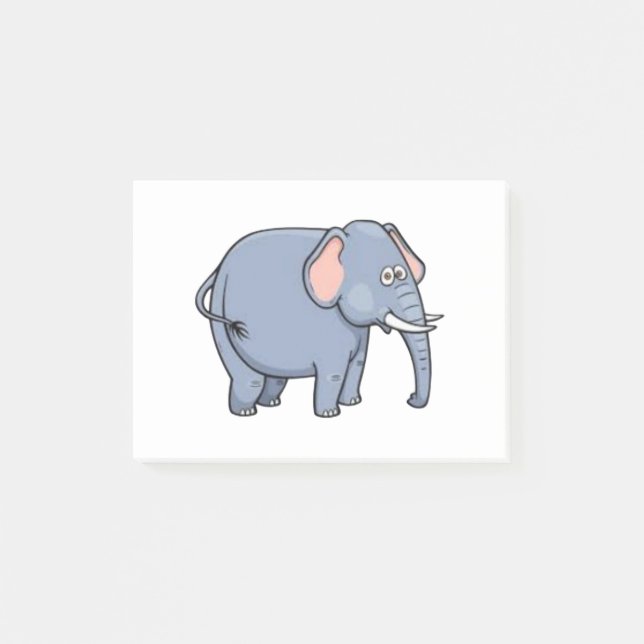 Harper The Baby Elephant Post-it Notes (Front)