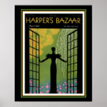 Harper's Bazaar Art Deco Cover 16 x 20 Poster<br><div class="desc">Beautiful April 1933 Issue of Harper's Bazaar</div>