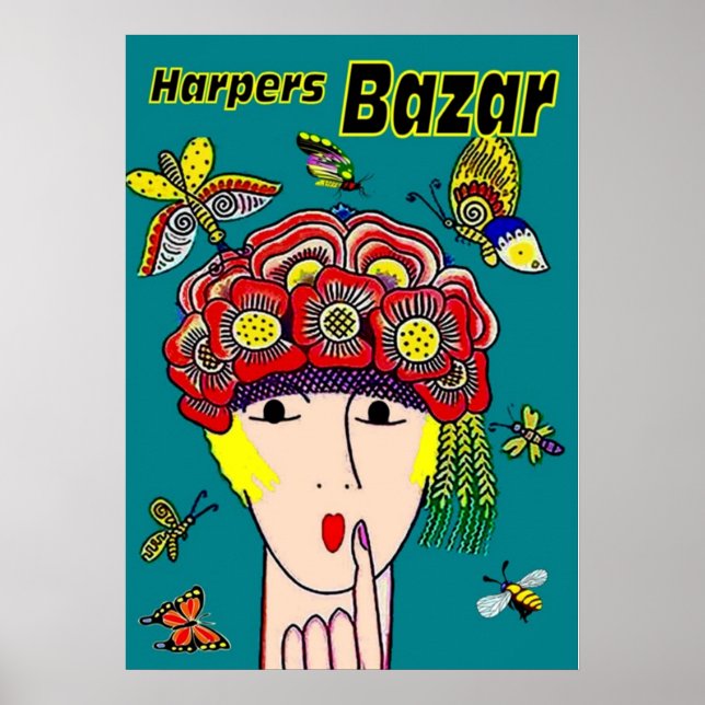 HARPER'S BAZAR POSTER (Front)