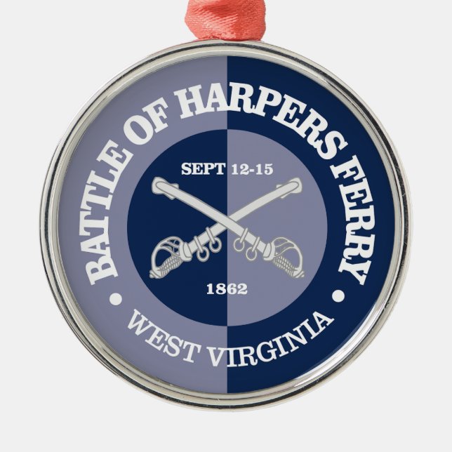 Harpers Ferry (B&G) Metal Tree Decoration (Front)