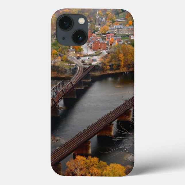 Harpers Ferry in the Fall Case-Mate iPhone Case (Back)
