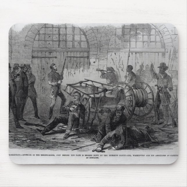 Harper's Ferry Insurrection Mouse Mat (Front)