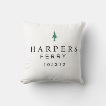 Harpers Ferry Throw Pillow