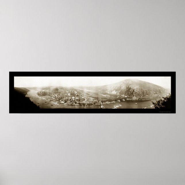 Harpers Ferry West Virginia Photo 1915 Poster (Front)