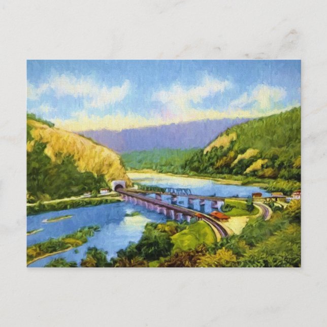 Harper's Ferry, WV Postcard (Front)