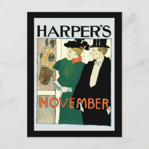 Harper's June Horse for Sale Postcard