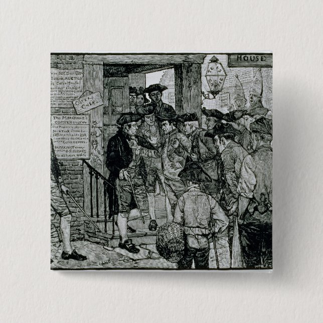 Harper's Magazine 15 Cm Square Badge (Front)