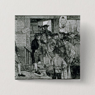 Harper's Magazine 15 Cm Square Badge