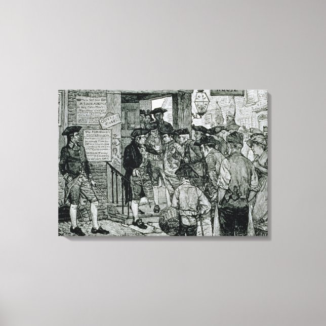 Harper's Magazine Canvas Print (Front)