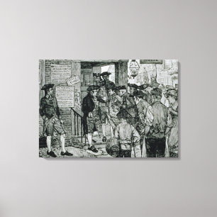 Harper's Magazine Canvas Print