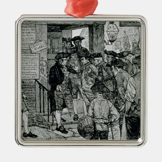 Harper's Magazine Metal Tree Decoration (Front)