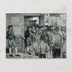 Harper's Magazine Postcard