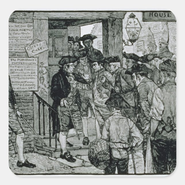 Harper's Magazine Square Sticker (Front)