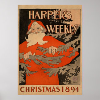 harpers weekly by Edward Penfield. Poster