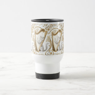 Harpist Cat Mug – Elegant Whimsy