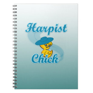 Harpist Chick $3 Notebook