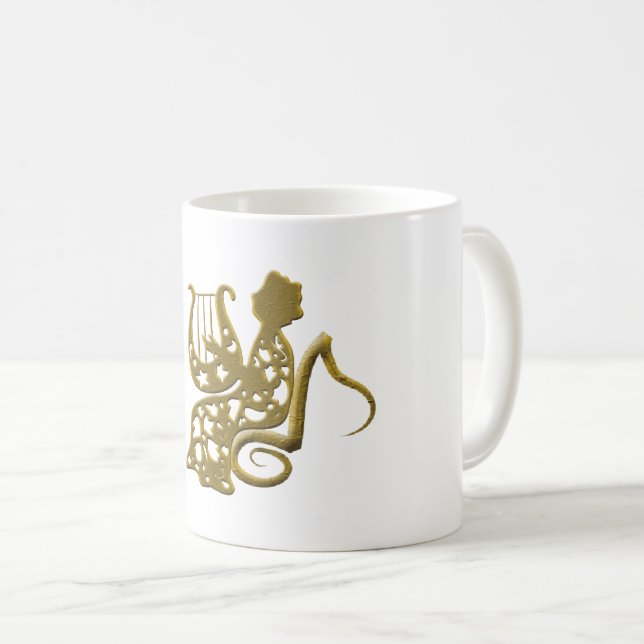Harpist Coffee Mug (Front Right)