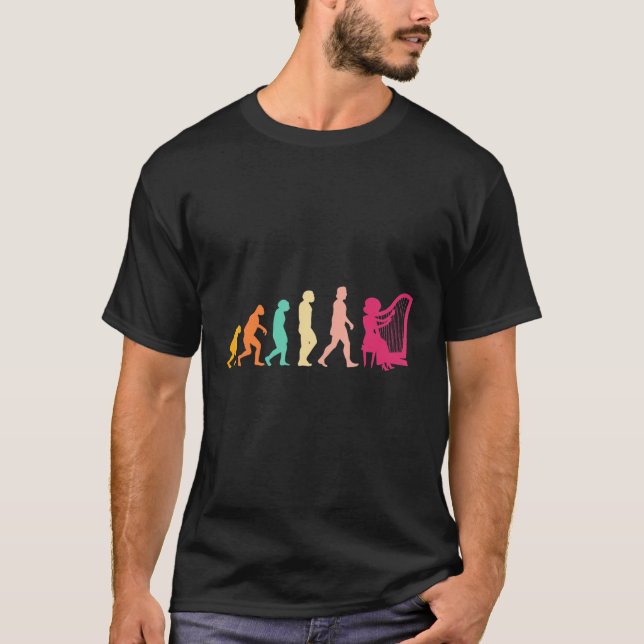 Harpist Harpist Musician T-Shirt (Front)