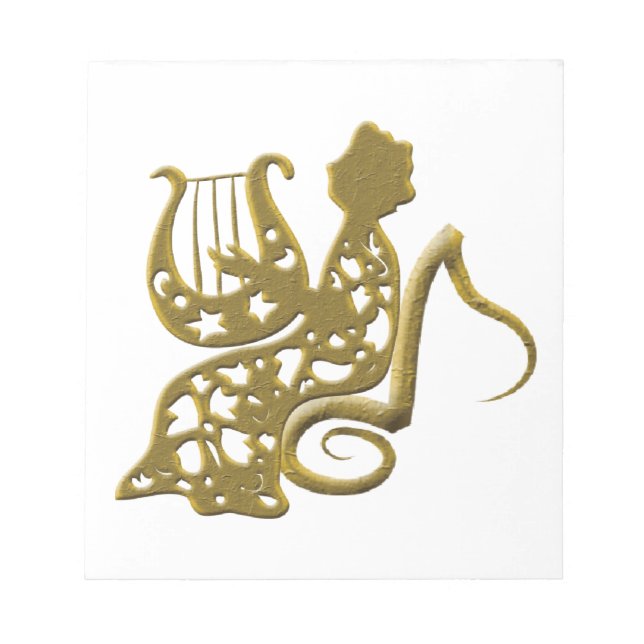 Harpist Notepad (Front)