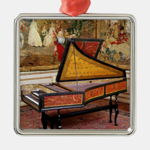 Harpsichord, 1634 metal tree decoration