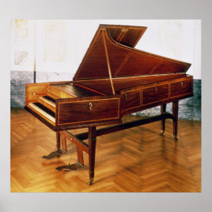 Harpsichord belonging to Franz Joseph Haydn Poster