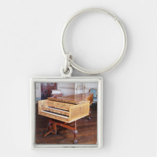 Harpsichord, by Jacob Kirckman, English, 1766 Key Ring