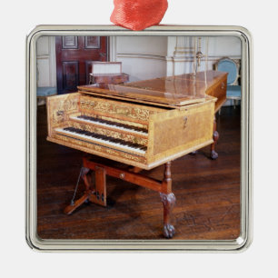 Harpsichord, by Jacob Kirckman, English, 1766 Metal Tree Decoration