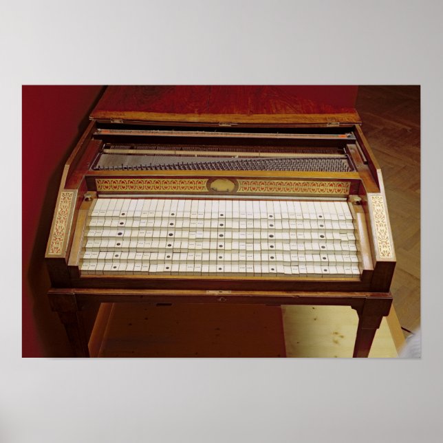 Harpsichord, by Johann Jakob Konnicke , 1796 Poster (Front)