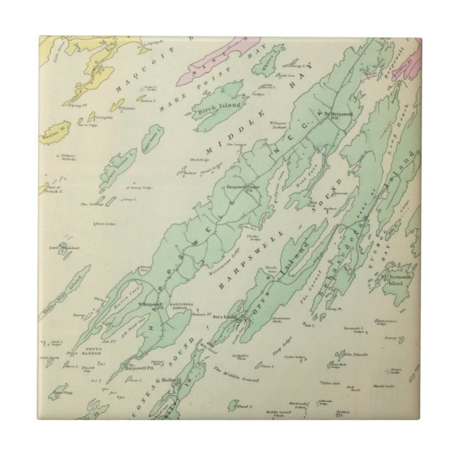 Harpswell, adjacent islands tile (Front)