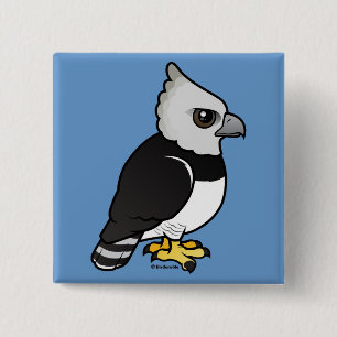 Harpy Eagle 15 Cm Square Badge