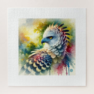 Harpy Eagle 240824AREF108 - Watercolor Jigsaw Puzzle