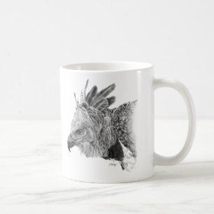 Harpy Eagle Drawing Coffee Mug