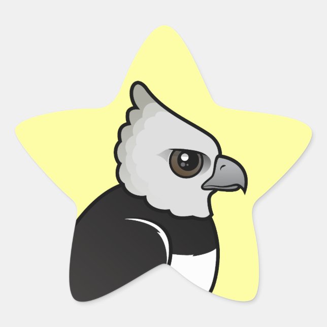 Harpy Eagle Star Sticker (Front)