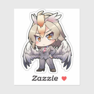 Harpy in a Suit Sticker