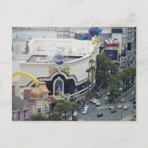 Harrah's Las Vegas Aerial View Postcards