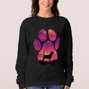 Harrier 2 Paw Mom Dad Dog Women Men Sweatshirt