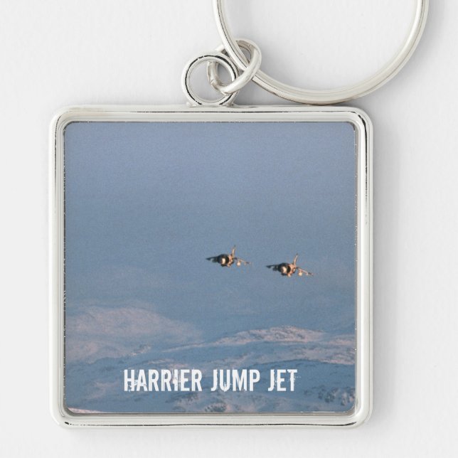 Harrier Jump Jet Key Ring (Front)