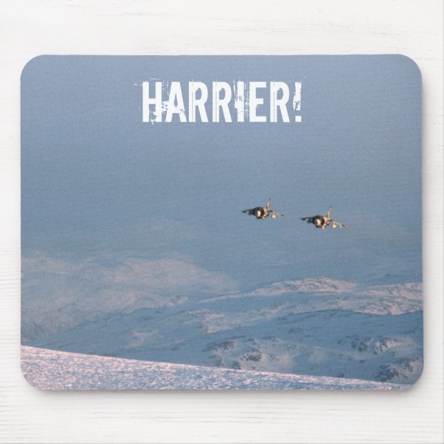Harrier Jump Jet Mouse Mat (Front)