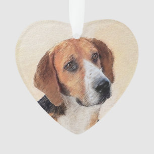 Harrier Painting - Cute Original Dog Art Ornament