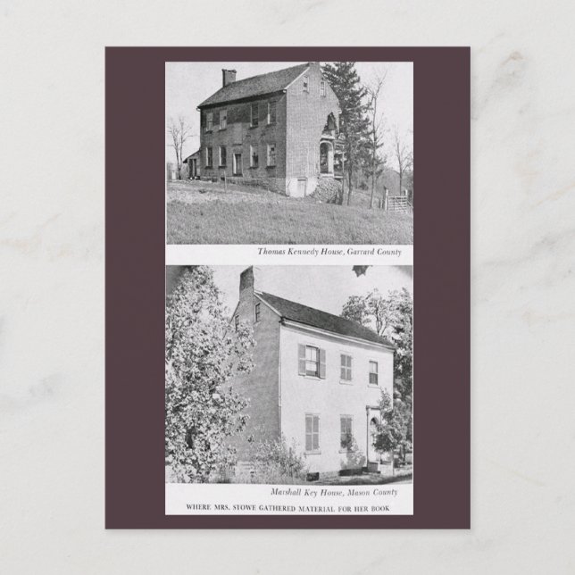 Harriet Beecher Stowe Postcard (Front)