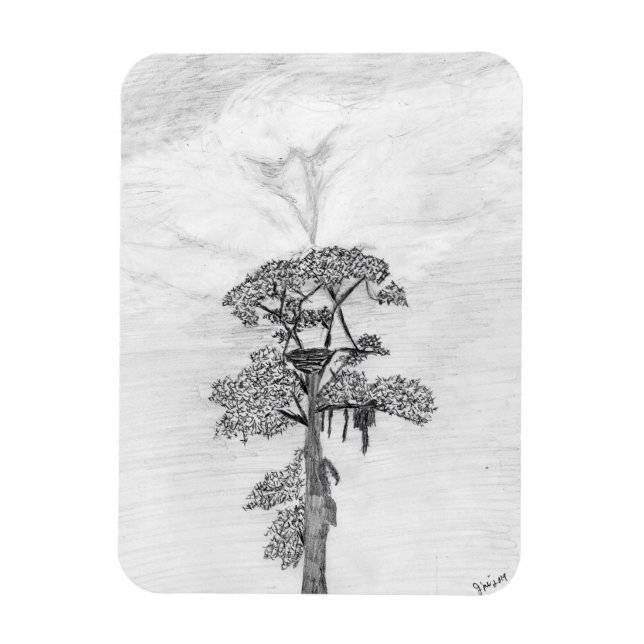 HARRIET M HOME STORY OF FAMILY TREE OZZIE WATCHES  MAGNET (Vertical)