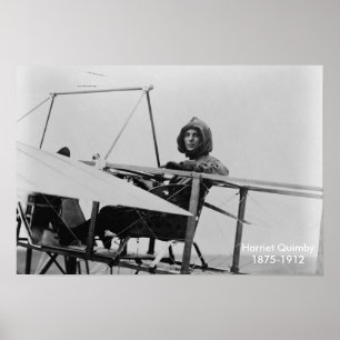 Harriet Quimby poster 13"x19"