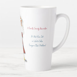 'Harriet' - Sanity Reminder Latte Mug