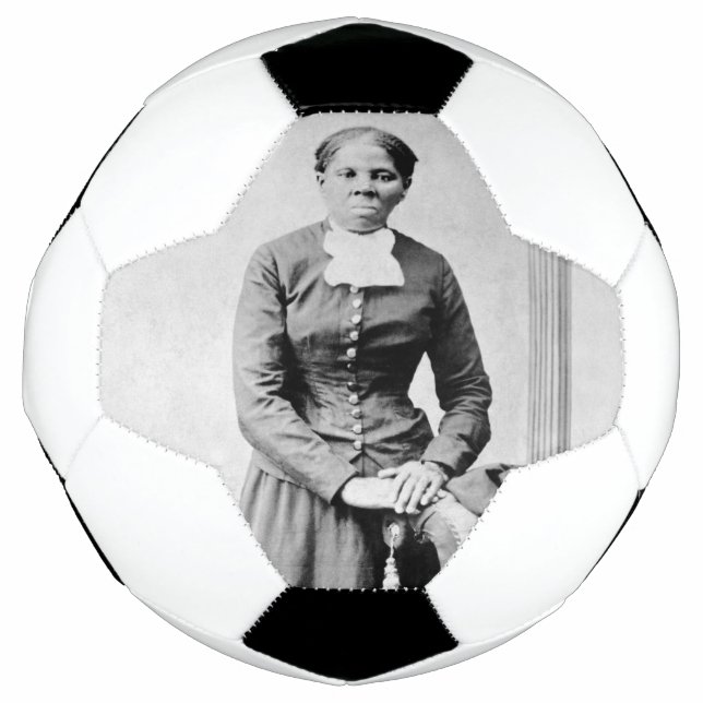 Harriet Tubman Conductor Underground Railroad Football (Front)