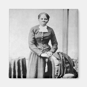 Harriet Tubman Conductor Underground Railroad Magnet